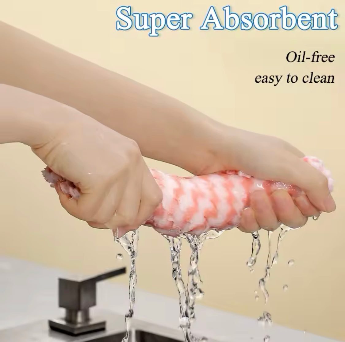 Set Of 3 Superfine Fiber Kitchen Dishwashing Cloth, Water Absorbent Cleaning Cloth, Multipurpose Household Cleaning Tools Set Of 3 Superfine Fiber Kitchen Dishwashing Cloth, Water Absorbent Cleaning Cloth, Multipurpose Household Cleaning Tools